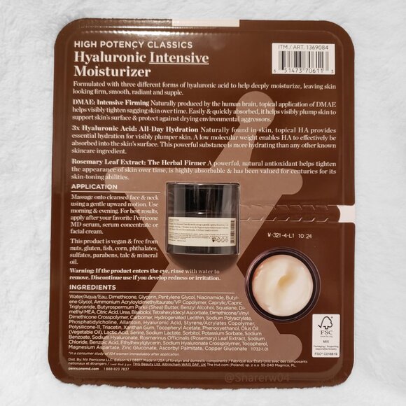 Perricone MD High Potency Classics Hyaluronic Intensive Moisturizer 1oz … - Picture 4 of 5